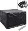 vidaXL Gartenmöbel-Abdeckungen 2 Stk. 4 Personen Poly Rattan 8 Ösen 279119 Bild 2