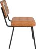 Esszimmerstuhl, aus Kunstleder (2 Stück), Rattan-Loungesessel Schminkstuhl Ergonomischer Stuhl Leichter Luxusstuhl Retro-Stuhl, Kunstleder/Rattan Bild 5