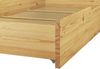 Erst-Holz Etagenbett Kiefer natur 90x200 inkl. Gästebett Bild 3