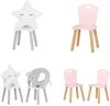 Chipolino Kinder Tischset Holztisch, 2 Holzstühle, Kindersitzgruppe, 3-teilig pink Bild 5