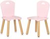 Chipolino Kinder Tischset Holztisch, 2 Holzstühle, Kindersitzgruppe, 3-teilig pink Bild 3