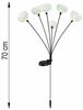 2x LED Außenleuchte, Edelstahl, Silber, Farbwechsel, Erdspitz, H 70 cm Bild 5