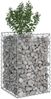 vidaXL Gabionen-Hochbeet Silber 42033302 Bild 3