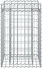 vidaXL Gabionen-Hochbeet Silber 42033302 Bild 5