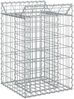 vidaXL Gabionen-Hochbeet Silber 42033302 Bild 2