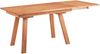 Esszimmertisch ausziehbar Davilla 125 x 85 x 75 Küchentisch Massivholz Kernbuche geölt 12094 Bild 3