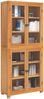 vidaXL Aufbewahrungsmöbel-Set mit Regal 2 Stk. Natur 80 x 35 x 185 cm 3328625 Bild 3
