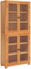 vidaXL Aufbewahrungsmöbel-Set mit Regal 2 Stk. Natur 80 x 35 x 185 cm 3328625 Bild 2