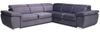 Ecksofa Schlafsofa ROXI Violett Kurze Schenkel Rechts Bild 2