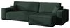 Kaiser Möbel Ecksofa mit schlaffunktion und bettkasten, BEST XL stoff Poso und Quelle, Mit Bettfunktion und Bettzeugfach Bild 4