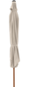 Doppler Sonnenschirm / Mittelstockschirm "LIFE 305 Lift Woodystyle", natur, Ø 305 cm Bild 3