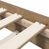 vidaXL Bettrahmen Kunsthandwerk Eiche 80 x 200 cm Holzwerkstoff 8009058 Bild 5