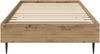 vidaXL Bettrahmen Kunsthandwerk Eiche 80 x 200 cm Holzwerkstoff 8009058 Bild 3