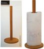 Koopman Küchenrollenhalter Bambus 32 cm Holzständer Rund, (1-St), Rollenhalter, Bambus, Küchenrollenständer, Küchenrolle Bild 1