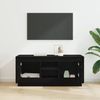 vidaXL TV-Schränk Schwarz Eichen-Optik 102 x 35 x 45 cm Holzwerkstoff 881315 Bild 4