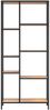 vidaXL Bücherregal 80 x 30 x 180 cm Stahl und Holzwerkstoff [336359] Bild 3