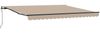 vidaXL Einziehbare Markise Beige 400 x 300 cm Stoff und Aluminium 3330613 Bild 2