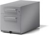 Rollcontainer Note™ mit Griff, 1 Universalschublade, 1 HR-Schublade, Farbe silber Bild 3