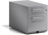 Rollcontainer Note™ mit Griff, 1 Universalschublade, 1 HR-Schublade, Farbe silber Bild 2