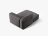Micadoni Recamiere Martina 1-Sitzer Links Samt Grau Bild 3