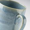 Gipfelstück Becher Tiefer See, 4-tlg, Steinzeug, Scandi-Style, Reaktivglasur, jedes Stück ein Unikat, 4-teilig Bild 4