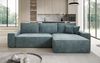 Luxusbetten24 Schlafsofa Designer Sofa Lunaro in Cord, mit Stauraum und Schlaffunktion Bild 2
