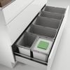 Abfallsorter Cox Box 1T/1200-6 Bio mit sechsfach Trennung für 120 cm Schrankbreite / Abfalleimer / Abfallsammler / Mülleimer Bild 2