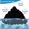 FIVMEN Filterbälle Pool Filter Balls für Sandfilteranlage Filtermaterial Polysphere, (1-St), Poolfilter ersetzen 25 kg Filtersand für Pool Sandfilter Bild 4
