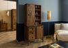 Buffet Mango 80x45x180 braun geölt / dunkler Granit LOS ANGELES #104 Bild 2