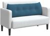 vidaXL Rückenkissen Blau 140 x 24 x 50 cm Samt 42014515 Bild 3