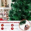 120cm Künstlicher Weihnachtsbaum aus Glasfaser mit Beleuchtung Tannenbaum Bild 5