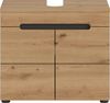 Xonox Canu Waschbeckenunterschrank (B/H/T: 63x55x34 cm) in Basalt grau Nachbildung und Artisan Nachbildung Bild 2