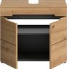 Xonox Canu Waschbeckenunterschrank (B/H/T: 63x55x34 cm) in Basalt grau Nachbildung und Artisan Nachbildung Bild 3
