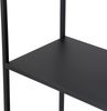 Standregal Vehmaa 90 x 30 x 188 cm Schwarz [en. casa] Bild 5