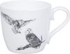 KÖNITZ 115S572986 Becher AMAZING ANIMALS Schneeeule 425 ml mit Sieb und Deckel, Bone China Porzellan / Design Vanessa Kahl Bild 2