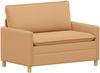 vidaXL Sofa Beige 126 x 81 x 87,5 cm Stoff 42028812 Bild 2