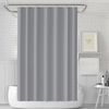 Diwzbyn Duschvorhang Anti-Schimmel Badezimmervorhang, Wasserdicht und Waschbar Breite 180 cm (1-tlg), Perfekt für Badewanne & Dusche Bild 2