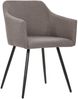 vidaXL Esszimmerstühle 6 Stk. Taupe Stoff [3065690] Bild 2