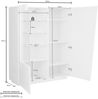 Vitrine >Viterbo< in Schiefer Nachbildung - 120x146x43cm (BxHxT) Bild 4
