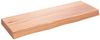 vidaXL Wandregal Hellbraun 80x30x(2-6) cm Massivholz Eiche Behandelt 363664 Bild 2