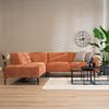Bronx71 Ecksofa Kansas Stoff terracotta links Bild 5