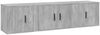 vidaXL 3-tlg. TV-Schrank-Set Betongrau Holzwerkstoff 3188402 Bild 2