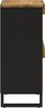vidaXL Beistellschrank 60x33x75 cm Massivholz Mango 352888 Bild 4