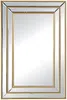 Spiegel BAKOU - Rahmen aus Eukalyptusholz - H. 90 cm - Goldfarben Bild 2