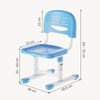 Höhenverstellbarer Kinderstuhl Sauda 75x36x46 cm Himmelblau/Weiß [en. casa] Bild 2