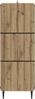 vidaXL Schubladenschrank Artisan-Eiche 33 x 34,5 x 92 cm Holzwerkstoff 894394 Bild 4