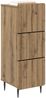 vidaXL Schubladenschrank Artisan-Eiche 33 x 34,5 x 92 cm Holzwerkstoff 894394 Bild 2