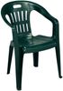 6 Stk Stapelstuhl Bistrostuhl Gartenstuhl MOJAWO Grün Kunststoff Bild 2