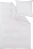 Mako-Brokat-Satin Bettwäsche - Curt Bauer Bente 135x200 + 80x80 cm-0238 shadow Bild 3