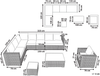 Lounge Set XXL Sandbeige Bild 2